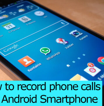 how to record phone call on android
