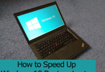 How to Speed Up Windows 10 Boot on Laptop