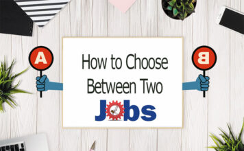 how to choose between two jobs