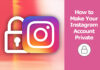 TechSaaz - how to make your instagram private