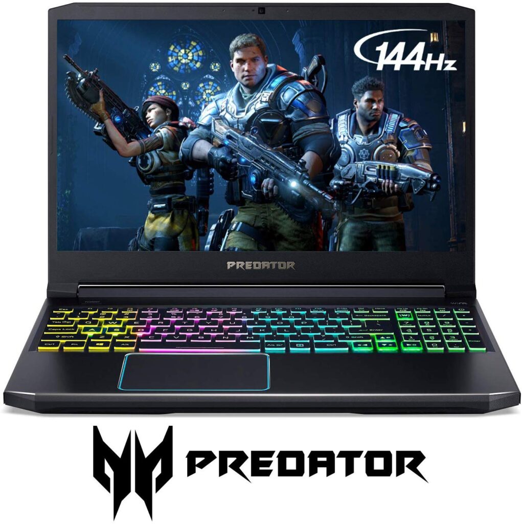 Acer Predator Helios 300 best laptop for gaming and work