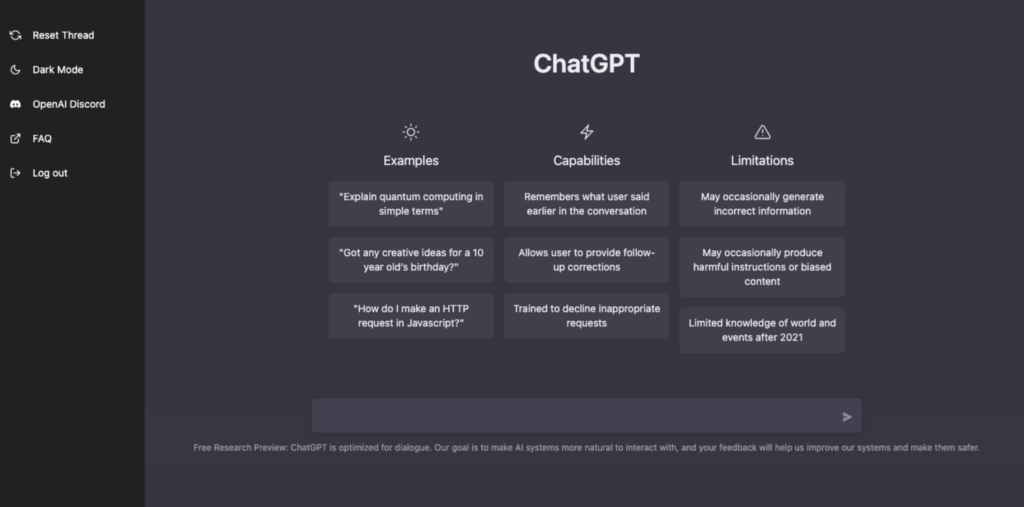 YOU Need to Know about Chatgpt